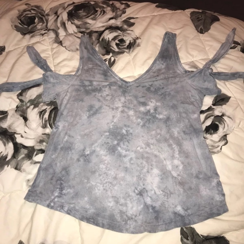 soft and sexy blue tie dye